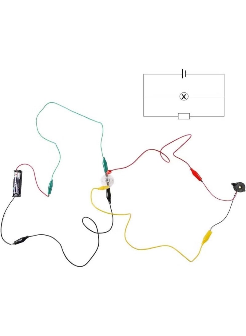 Ailily Electric Circuit Motor Kit, DIY Science Experiment Educational Montessori Learning Kits Set for Kids DIY STEM Learning Project, for Kids - Image 5